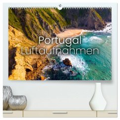 Portugal Luftaufnahmen (hochwertiger Premium Wandkalender 2026 DIN A2 quer), Kunstdruck in Hochglanz