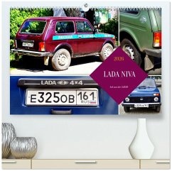 Cover LADA NIVA - 4x4 aus der UdSSR (hochwertiger Premium Wandkalender 2026 DIN A2 quer), Kunstdruck in Hochglanz