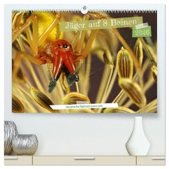 Cover Jäger auf acht Beinen (hochwertiger Premium Wandkalender 2026 DIN A2 quer), Kunstdruck in Hochglanz