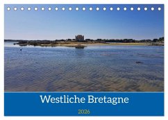 Cover Westliche Bretagne (Tischkalender 2026 DIN A5 quer), CALVENDO Monatskalender
