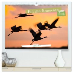 Cover Bei den Kranichen (hochwertiger Premium Wandkalender 2026 DIN A2 quer), Kunstdruck in Hochglanz