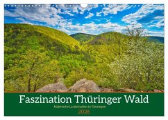 Cover Faszination Thüringer Wald (Wandkalender 2026 DIN A3 quer), CALVENDO Monatskalender