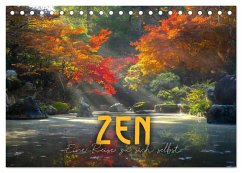 ZEN - Eine Reise zu sich selbst (Tischkalender 2026 DIN A5 quer), CALVENDO Monatskalender ZEN - Eine Reise zu sich selbst (Tischkalender 2026 DIN A5 quer), CALVENDO Monatskalender