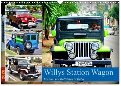 Cover Willys Station Wagon - Ein Taxi mit Kultstatus in Kuba (Wandkalender 2026 DIN A3 quer), CALVENDO Monatskalender