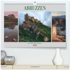 Cover Abruzzen - Die wilde Mitte Italiens (hochwertiger Premium Wandkalender 2026 DIN A2 quer), Kunstdruck in Hochglanz