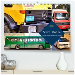 Cover Stern-Mobile - Nutzfahrzeuge von Mercedes-Benz auf Kuba (hochwertiger Premium Wandkalender 2026 DIN A2 quer), Kunstdruck in Hochglanz