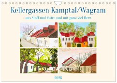 Cover Wagramer Kellergassen (Wandkalender 2026 DIN A4 quer), CALVENDO Monatskalender