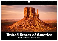 Cover USA: Landschaften der Weststaaten (Wandkalender 2026 DIN A3 quer), CALVENDO Monatskalender