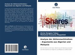 Cover Analyse der Aktienmarktindizes - Argumente aus Algerien und Malaysia