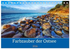Farbzauber der Ostsee (Tischkalender 2026 DIN A5 quer), CALVENDO Monatskalender Farbzauber der Ostsee (Tischkalender 2026 DIN A5 quer), CALVENDO Monatskalender