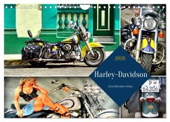 Cover Harley-Davidson - Eine Kultmarke in Kuba (Wandkalender 2026 DIN A4 quer), CALVENDO Monatskalender