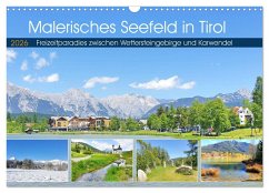 Malerisches Seefeld in Tirol (Wandkalender 2026 DIN A3 quer), CALVENDO Monatskalender