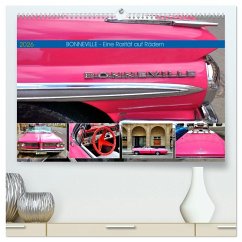 BONNEVILLE - Eine Rarität auf Rädern (hochwertiger Premium Wandkalender 2026 DIN A2 quer), Kunstdruck in Hochglanz