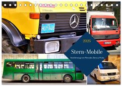 Stern-Mobile - Nutzfahrzeuge von Mercedes-Benz auf Kuba (Tischkalender 2026 DIN A5 quer), CALVENDO Monatskalender