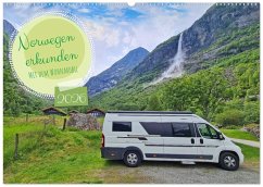 Norwegen erkunden mit dem Wohnmobil (Wandkalender 2026 DIN A2 quer), CALVENDO Monatskalender