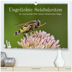 Cover Ungeliebte Schönheiten - die faszinierende Welt unserer heimischen Fliegen (hochwertiger Premium Wandkalender 2026 DIN A2 quer), Kunstdruck in Hochglanz