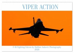 Cover VIPER ACTION - F-16 FIGHTING FALCON (Wandkalender 2026 DIN A2 quer), CALVENDO Monatskalender