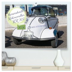 Messerschmitt Kabinenroller KR 200 Fahren unter dem Radar (hochwertiger Premium Wandkalender 2026 DIN A2 quer), Kunstdruck in Hochglanz