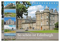 So schön ist Edinburgh (Tischkalender 2026 DIN A5 quer), CALVENDO Monatskalender