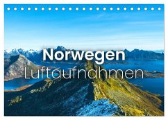 Norwegen Luftaufnahmen (Tischkalender 2026 DIN A5 quer), CALVENDO Monatskalender Norwegen Luftaufnahmen (Tischkalender 2026 DIN A5 quer), CALVENDO Monatskalender