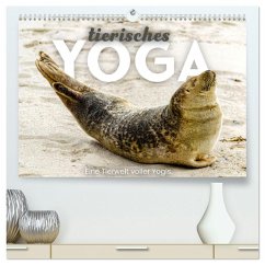Tierisches Yoga - Eine Tierwelt voller Yogis. (hochwertiger Premium Wandkalender 2026 DIN A2 quer), Kunstdruck in Hochglanz Tierisches Yoga - Eine Tierwelt voller Yogis. (hochwertiger Premium Wandkalender 2026 DIN A2 quer), Kunstdruck in Hochglanz