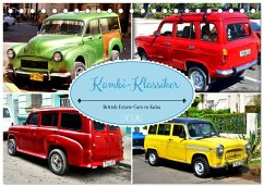 Cover Kombi-Klassiker - British Estate Cars in Kuba (Tischkalender 2026 DIN A5 quer), CALVENDO Monatskalender