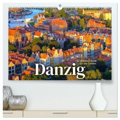 Cover Danzig - Die goldene Stadt an der Ostsee. (hochwertiger Premium Wandkalender 2026 DIN A2 quer), Kunstdruck in Hochglanz
