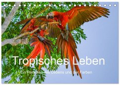 Cover Tropisches Leben Ein Paradies des Lebens und der Farben (Tischkalender 2026 DIN A5 quer), CALVENDO Monatskalender