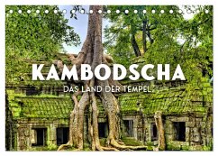 Kambodscha - Das Land der Tempel. (Tischkalender 2026 DIN A5 quer), CALVENDO Monatskalender Kambodscha - Das Land der Tempel. (Tischkalender 2026 DIN A5 quer), CALVENDO Monatskalender