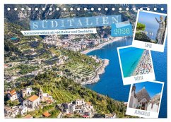 Süditalien - Sonnenverwöhnt mit viel Kultur und Geschichte (Tischkalender 2026 DIN A5 quer), CALVENDO Monatskalender Süditalien - Sonnenverwöhnt mit viel Kultur und Geschichte (Tischkalender 2026 DIN A5 quer), CALVENDO Monatskalender