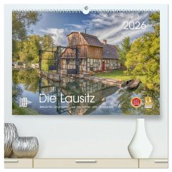 Die Lausitz - Landmarken der Nieder- und Oberlausitz (hochwertiger Premium Wandkalender 2026 DIN A2 quer), Kunstdruck in Hochglanz Die Lausitz - Landmarken der Nieder- und Oberlausitz (hochwertiger Premium Wandkalender 2026 DIN A2 quer), Kunstdruck in Hochglanz