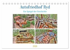 Autofriedhof Ryd (Tischkalender 2026 DIN A5 quer), CALVENDO Monatskalender Autofriedhof Ryd (Tischkalender 2026 DIN A5 quer), CALVENDO Monatskalender