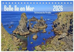 Belle Ile en Mer - Ein bretonisches Paradies (Tischkalender 2026 DIN A5 quer), CALVENDO Monatskalender