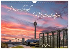 Cover Düsseldorf Medienhafen (Wandkalender 2026 DIN A4 quer), CALVENDO Monatskalender