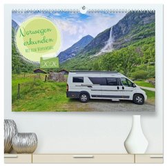 Norwegen erkunden mit dem Wohnmobil (hochwertiger Premium Wandkalender 2026 DIN A2 quer), Kunstdruck in Hochglanz Norwegen erkunden mit dem Wohnmobil (hochwertiger Premium Wandkalender 2026 DIN A2 quer), Kunstdruck in Hochglanz