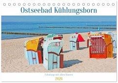 Ostseebad Kühlungsborn. Erholung mit allen Sinnen (Tischkalender 2026 DIN A5 quer), CALVENDO Monatskalender