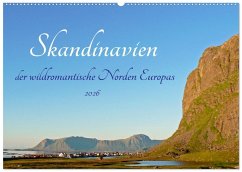 Skandinavien, der wildromantische Norden Europas (Wandkalender 2026 DIN A2 quer), CALVENDO Monatskalender
