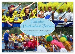 Cover Lübecker Drachenboot Festival - Das sportliche Event im Lübecker Klughafen (Wandkalender 2026 DIN A2 quer), CALVENDO Monatskalender
