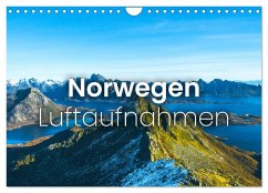 Norwegen Luftaufnahmen (Wandkalender 2026 DIN A4 quer), CALVENDO Monatskalender