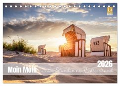 Moin Moin Schöne Stunden am Ostseestrand (Tischkalender 2026 DIN A5 quer), CALVENDO Monatskalender Moin Moin Schöne Stunden am Ostseestrand (Tischkalender 2026 DIN A5 quer), CALVENDO Monatskalender
