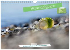 Cover Strandobjekte (Wandkalender 2026 DIN A4 quer), CALVENDO Monatskalender