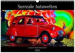 Surreale Autowelten (Wandkalender 2026 DIN A3 quer), CALVENDO Monatskalender