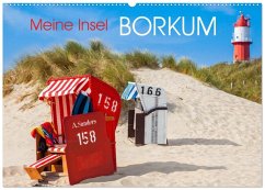 Meine Insel Borkum (Wandkalender 2026 DIN A2 quer), CALVENDO Monatskalender