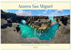 Cover Sao Miguel Azoren - Vulkanisch geprägte Trauminsel im Atlantik (Wandkalender 2026 DIN A4 quer), CALVENDO Monatskalender