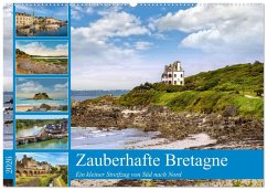 Cover Zauberhafte Bretagne (Wandkalender 2026 DIN A2 quer), CALVENDO Monatskalender