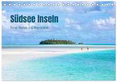 Südsee Inseln - Eine Reise ins Paradies (Tischkalender 2026 DIN A5 quer), CALVENDO Monatskalender Südsee Inseln - Eine Reise ins Paradies (Tischkalender 2026 DIN A5 quer), CALVENDO Monatskalender