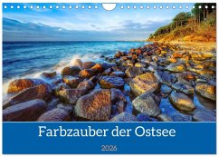 Farbzauber der Ostsee (Wandkalender 2026 DIN A4 quer), CALVENDO Monatskalender Farbzauber der Ostsee (Wandkalender 2026 DIN A4 quer), CALVENDO Monatskalender