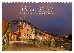 Cover Polen - Städte, Landschaften, Schlösser (Wandkalender 2026 DIN A3 quer), CALVENDO Monatskalender