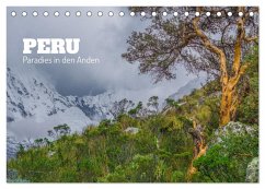 Cover Peru - Paradies in den Anden (Tischkalender 2026 DIN A5 quer), CALVENDO Monatskalender