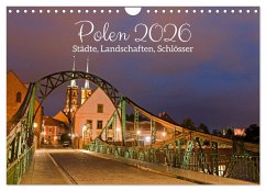 Cover Polen - Städte, Landschaften, Schlösser (Wandkalender 2026 DIN A4 quer), CALVENDO Monatskalender